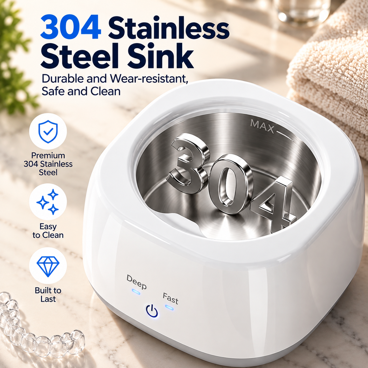 Household Ultraviolet Sterilization Ultrasonic Cleaner